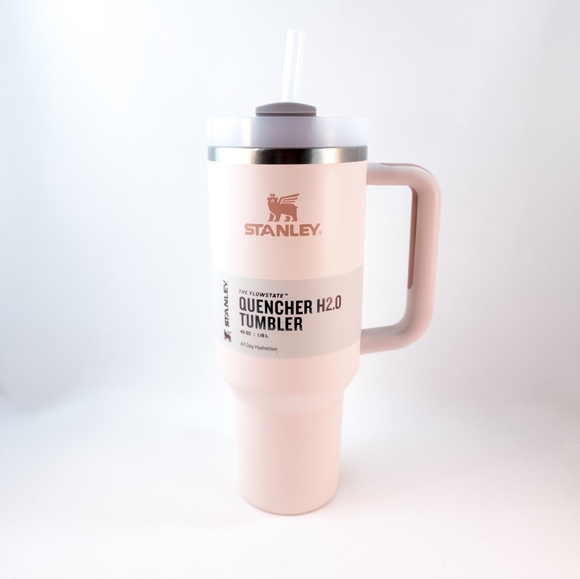 Stanley 40oz Rose Quartz The Quencher H20 Flow State Tumbler - Picture 4 of 7
